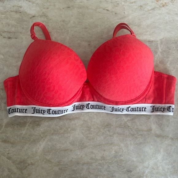 Juicy Couture Other - NWT Pink Juicy Couture Push up bra!!
#Trendy #cheetah print #Y2K #intimates